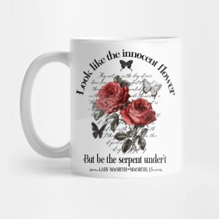 Shakespeare's Lady Macbeth quote - dark coquette Mug